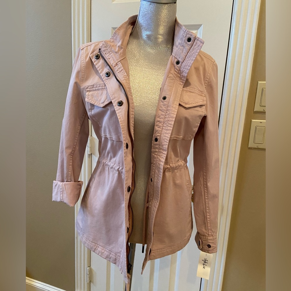 NWT Macys Style and Co Utility Jacket